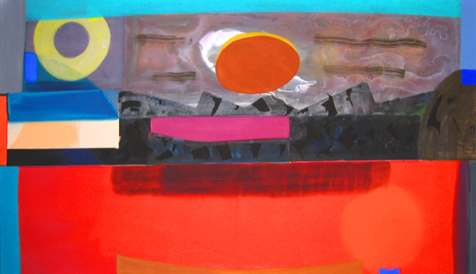 Patrick Jones The Kingdom acrylic on canvas